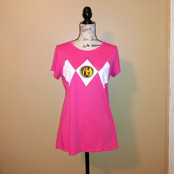 pink ranger shirt